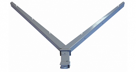 Наконечник V на столб 62х55 RAL 7040