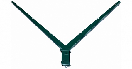 Наконечник V на столб 62х55 RAL 6005