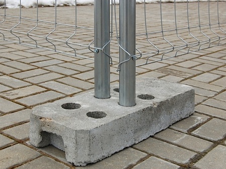 Основание бетонное для временных ограждений 32 кг