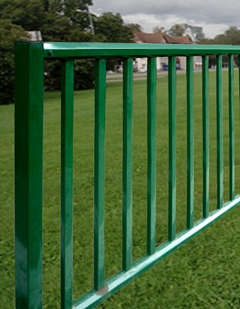 Ограждение из профильной трубы Protect 1,1х2,43 RAL 7040